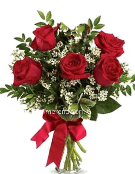 Mazzo rose rosse 